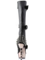 Spine Heeled Muerto Studded Knee Boots