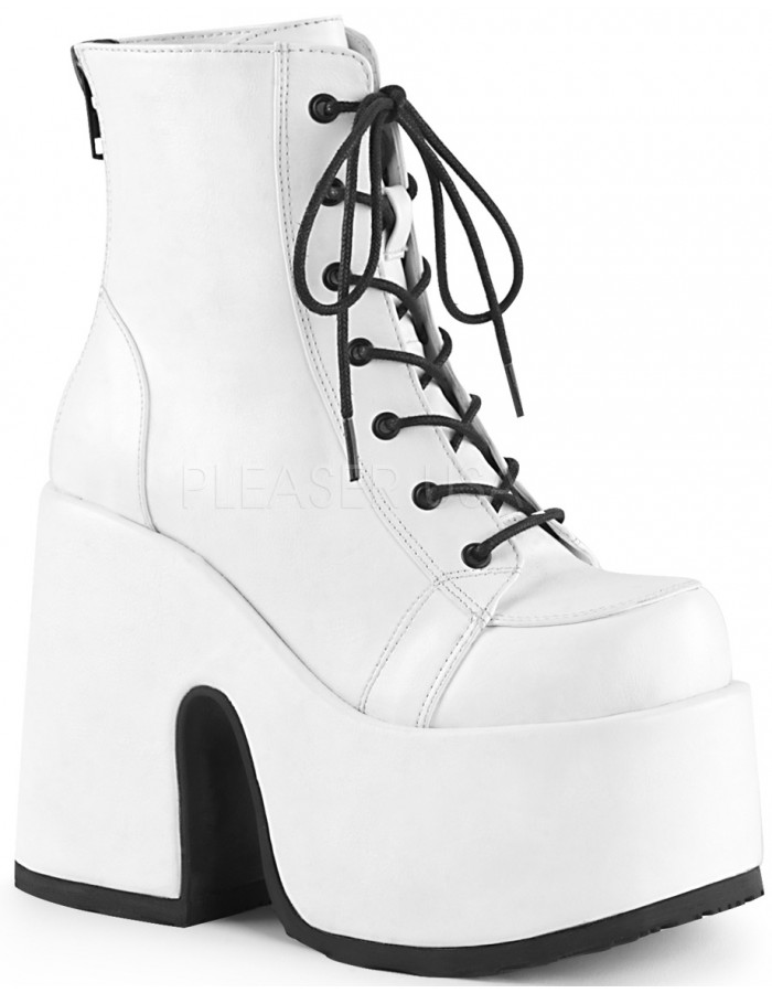 chunky platform boots lace up