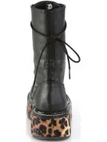 Emily Leopard Platform Mid-Calf Boots