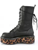 Emily Leopard Platform Mid-Calf Boots