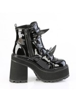 Assault-72 Patent Ankle Boots