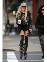 Buckled Adore Knee High Platform Boots