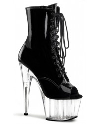 Peep Toe Adore Platform Granny Ankle Boots