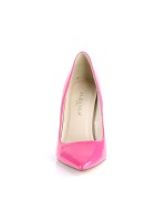 Classique Hot Pink Patent 4 Inch High Heel Pump