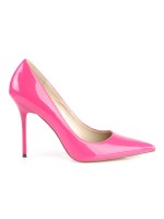 Classique Hot Pink Patent 4 Inch High Heel Pump