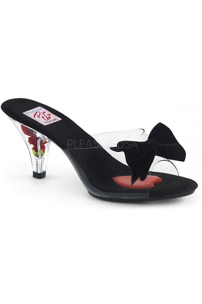 Belle Rose Filled Heel Womens Slide