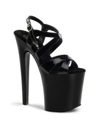 Xtreme 8 Inch Heel Strappy Platform Sandal